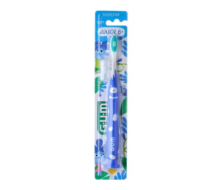 Gum Junior Brosse À Dents Gomme Souple 7-9 ans