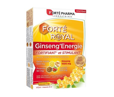 Forté Pharma Forté Royal Ginseng'Energia 20 Ampollas