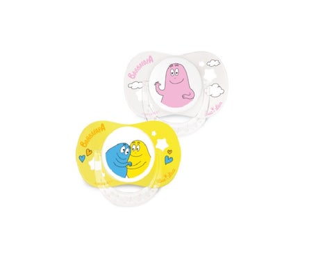 Luc Et Léa Sucette Barbapapa 0-6 Mois 2 Unités