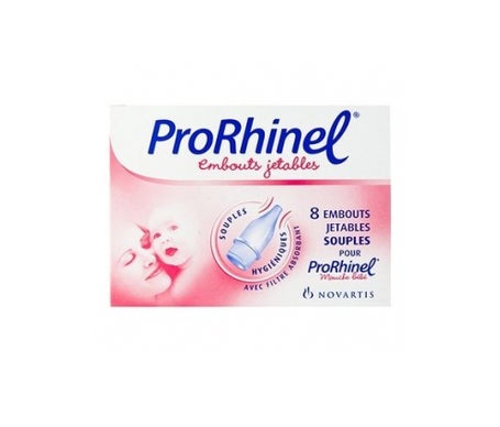 Prorhinel Embouts Jetables Souples Mouche Bébé 8 Embouts