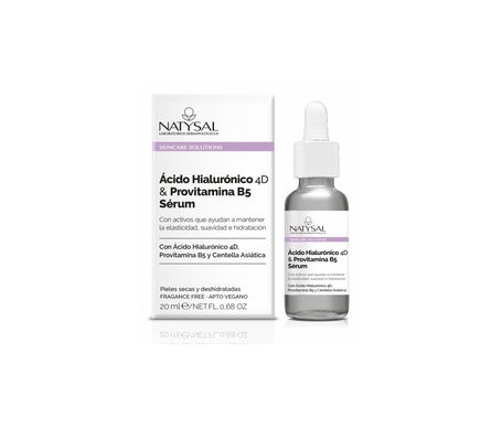 Natysal Sérum à l'acide hyaluronique 4D et à la provitamine B5 20ml