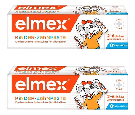 Elmex Dentifrice Enfant Lot De 2 x 50 ml