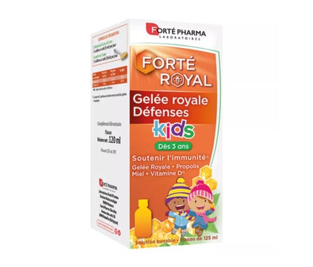 Forté Pharma Forté Royale Gelée Royale Défenses Kids Dès 3 Ans 125ml