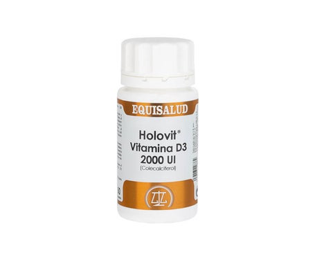 Holovit Vitamine D3 2 000 UI 50 gélules