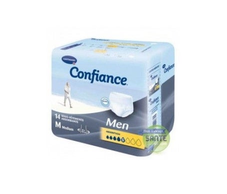 Confiance Sous-Vtements Absorbants Mdium Homme Paquet De 14