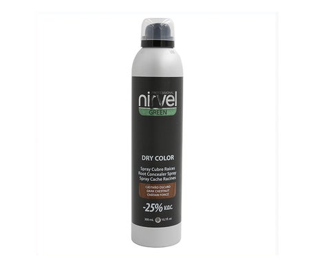 Nirvel Green Dry Color Spray Chatain Foncé 300ml