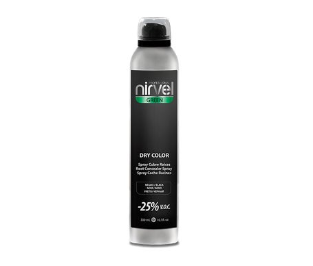 Nirvel Green Dry Color Spray Noir 300ml