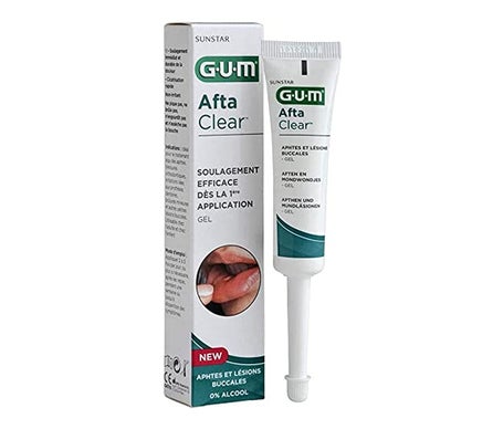 Gum Afta Clear Gel Aphtes et Lesions Buccales 10ml