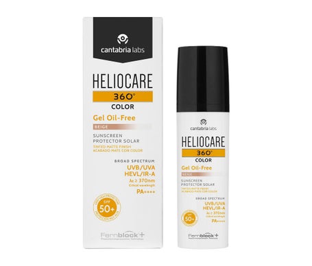 Heliocare 360° Color Gel Oil-Free SPF 50+ Beige 50ml