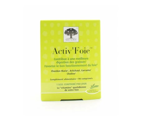 New Nordic Activ'Foie 90 Comprimés