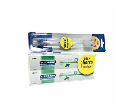 Fluorkin 2u + Cepillo Medio 2x1