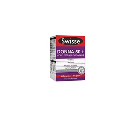 Femme suisse 50+ Multivitamine 30 Comprimés