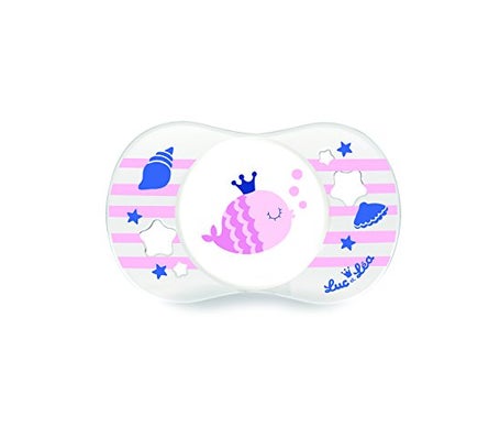 Luc et LÃ©a Marin Sucette Silicone SymÃ©trique 0-6M 1ut