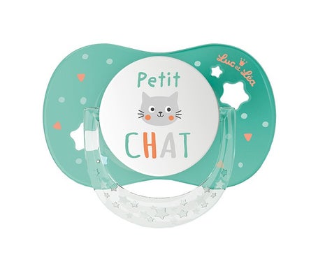 Luc et Léa Sucette Anatomique +18m Petit Chat