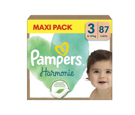 Pampers Harmonie Couches Taille 3 6-10kg Mégapack 87uts
