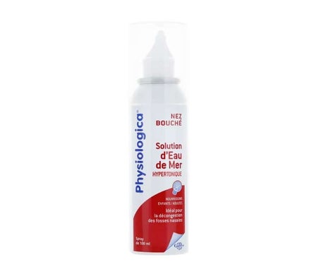 Gifrer Physiologica Solution d'Eau de Mer Hypertonique Nez Bouché Spray 100ml