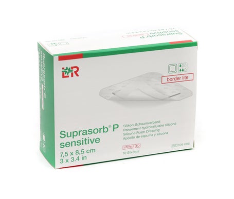 Suprasorb P Sensitive Border Pansements Sterile 16x20cm 10uts