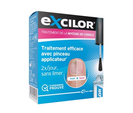 Excilor Mycose Des Ongles Solution 3,3ml