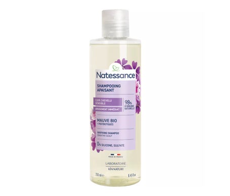 Natessance Shampooing Apaisant Mauve Bio 250ml