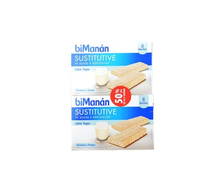 Bimanan Barres de yaourt 8Uns 2A50%