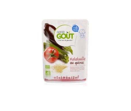 Good Goût Petit Plat dès 6 Mois Bio Ratatouille au Quinoa 190g