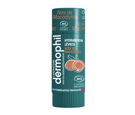 Dermophil Hydratation Lèvres Stick Noix De Macadamia Bio 4g