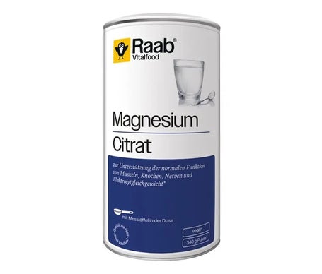 Raab Vitalfood Citrate de Magnésium en poudre 340g