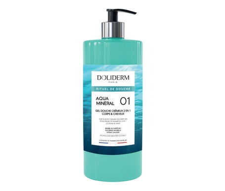 Doliderm Aqua Minéral 01 Gel Douche Crémeux 2 En 1 1L
