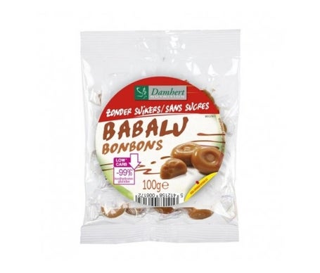 Damhert Nutrition Babalu Caramel sans Sucre 75g