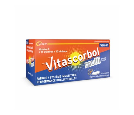 Vitascorbol Multi Sénior 30 Comprimés