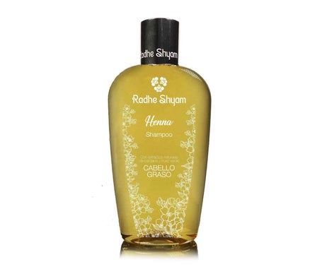 Radhe Shyam Shampooing au henné cheveux gras cuivre naturel 250ml