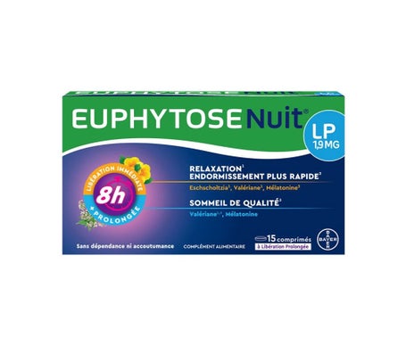 Euphytose Nuit Lp 1,9mg 15comp