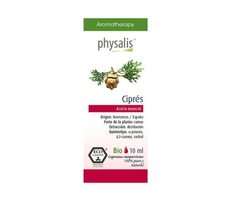 Physalis Cypress Huile Essentielle Bio 10ml