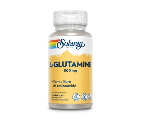 Solaray L-Glutamine 500mg 50caps
