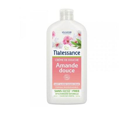 Natessance Crema de Ducha de Almendra Ecológica 250ml