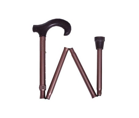 Herdegen Bastón Derby Plegable Regulable Aluminio Bronce 1ud