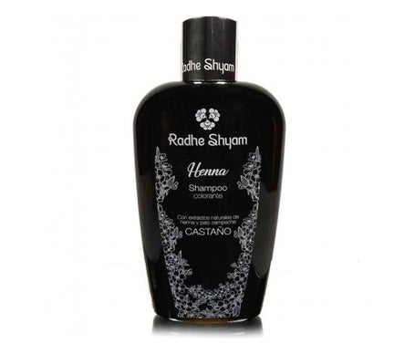 Radhe Shyam Champú Henna Color Castaðo 400ml