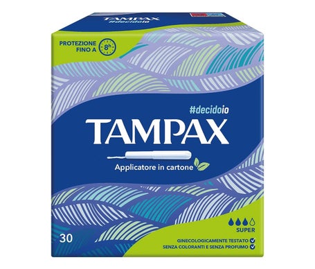 Tampax Blue Box Super 30uts