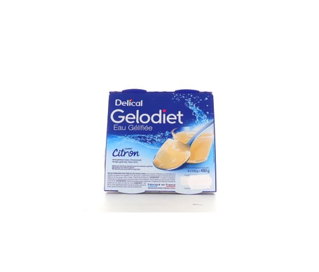 Delical Gelodiet Eau gel Citr 4X120