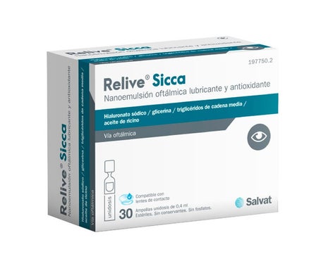 Relive Sicca 30 Ampoules à dose unique