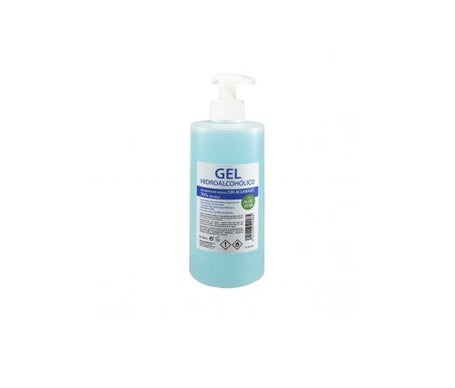 Gel hydroalcoolique Nurana 70% avec doseur d'aloe vera 470ml