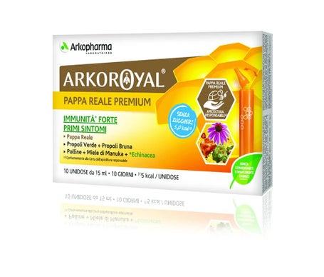 Arkopharma Arkoroyal Gelée Royale Premium Immunité Fort 10x15ml
