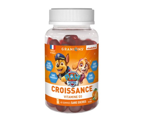 Granions Kid Croissance Pat Patrouille 60 Gummies