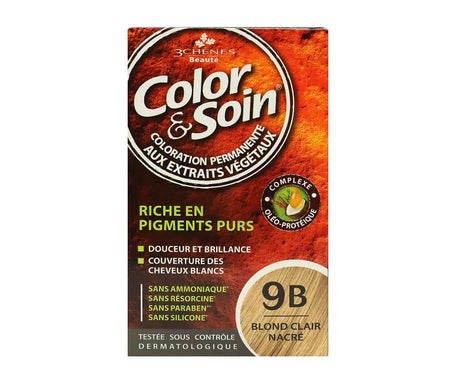 Les 3 Chênes Color & Soin Coloration 9B Blond Clair Nacré