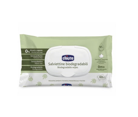 Chicco Toallitas Biodegradables 60uds
