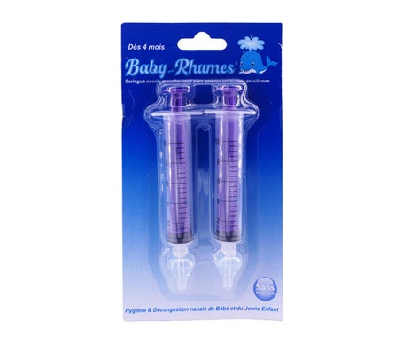Baby Rhume Set Seringue Nasale Set 2uts