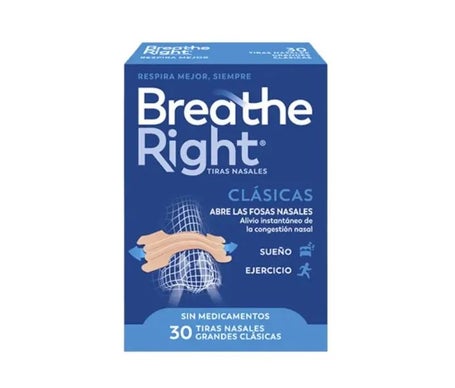 Breathe Right® Bandelettes Nasales Large 30 Unités