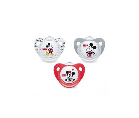Nuk™ Mickey Mouse silicone dummy T1 1 u.