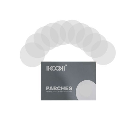 Ikooki Freestyle Libre Patchs Transparent Centre 7,5cm 10uts