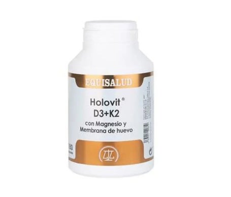 Holovit D3+K2 avec magnésium et membrane d'œuf 180caps